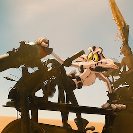 「スペース・プレイヤーズ」映像、レブロンがモヒカン頭で「マッドマックス」の世界へ