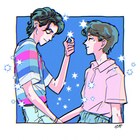 「Summer of 85」劇中シーンをモチーフにした好都のイラスト到着