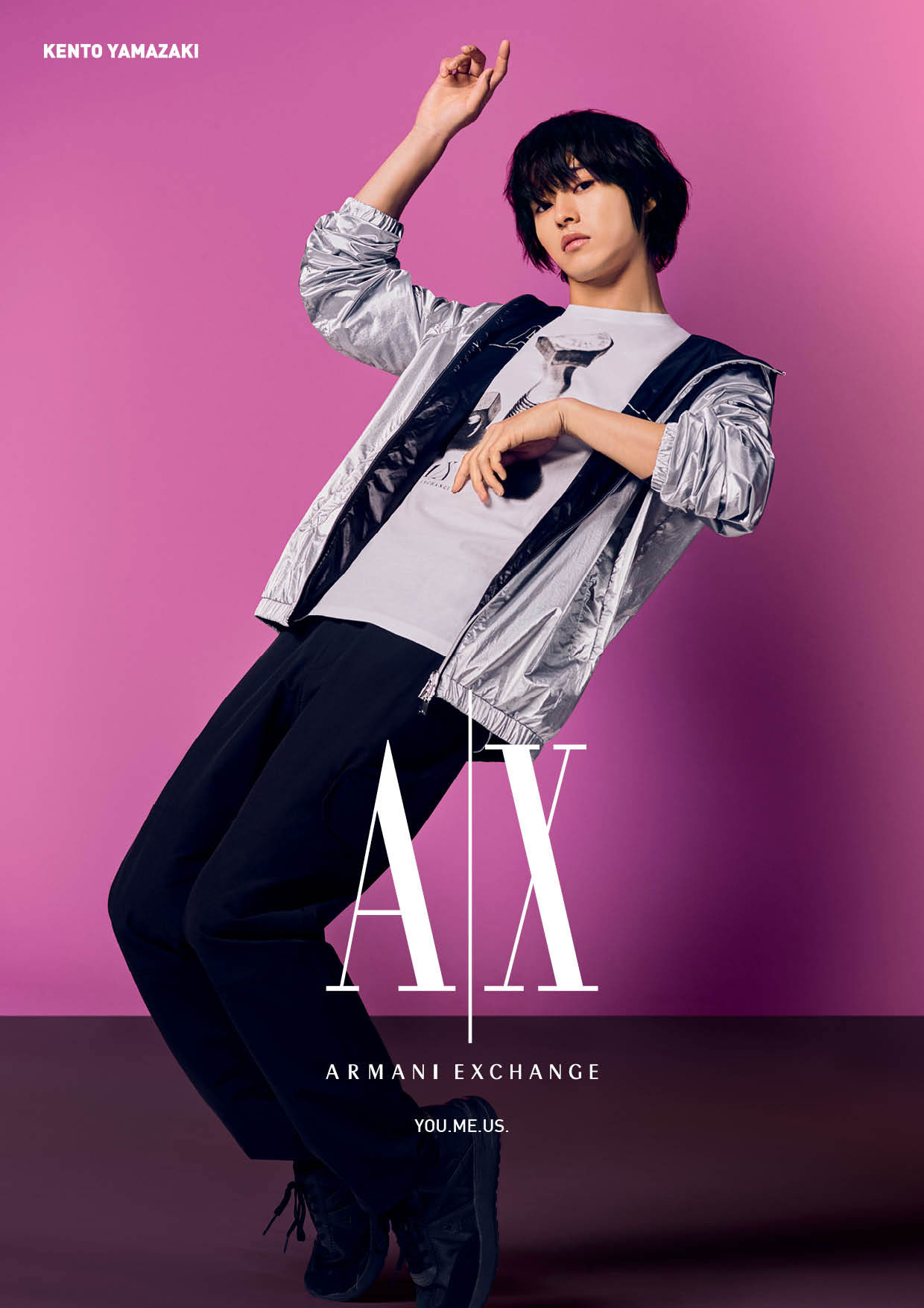 A|X アルマーニ エクスチェンジ2021 /22秋冬キャンペーンビジュアル