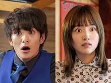 左から岡田将生演じる輝夫、川口春奈演じる要。