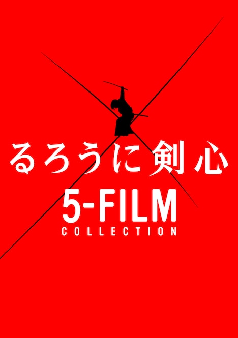 「るろうに剣心 5フィルム・コレクション」ビジュアル