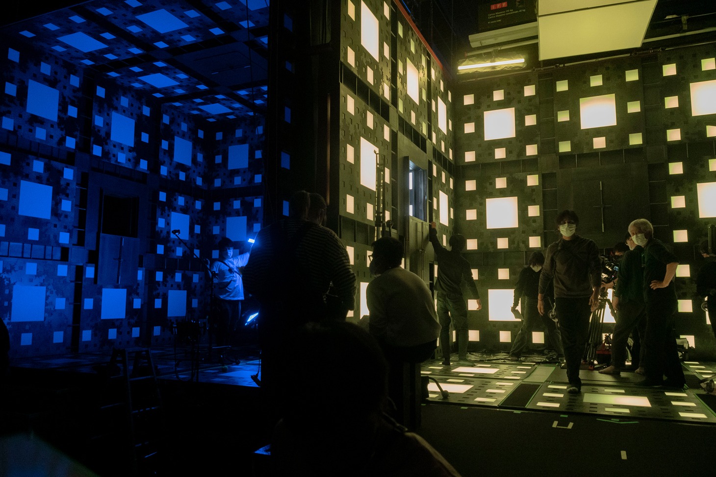 「CUBE 一度入ったら、最後」メイキング写真