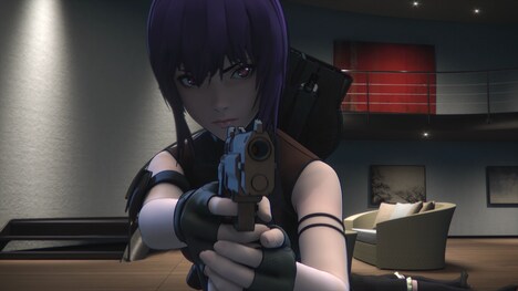 「攻殻機動隊 SAC_2045 持続可能戦争」特報より。 (c)士郎正宗・Production I.G/講談社・攻殻機動隊2045製作委員会