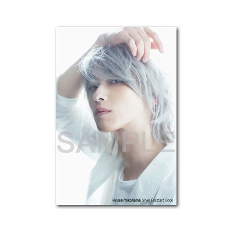 横浜流星銀髪ポストカードブック