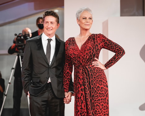 左からデヴィッド・ゴードン・グリーン、ジェイミー・リー・カーティス。