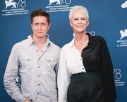 左からデヴィッド・ゴードン・グリーン、ジェイミー・リー・カーティス。