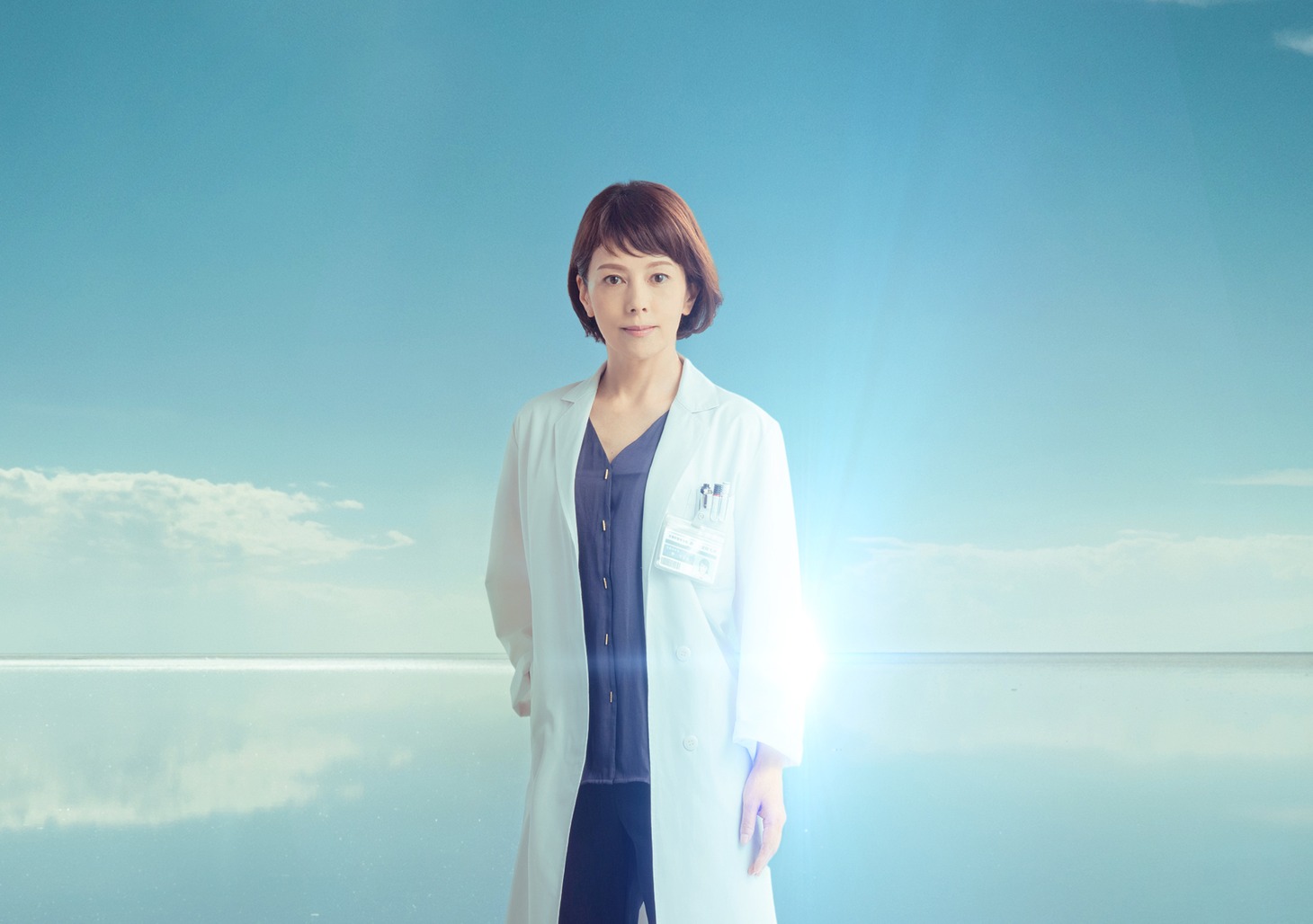 榊マリコ役の沢口靖子。