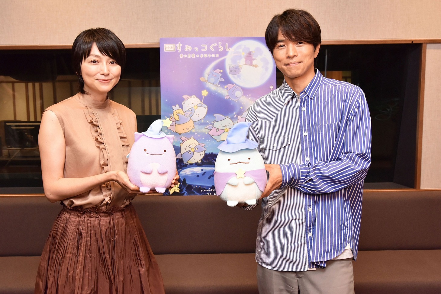 左から本上まなみ、井ノ原快彦。