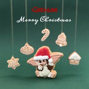 「グレムリン」をモチーフにしたアイシングクッキー。