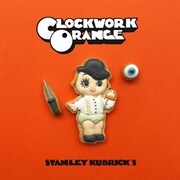 「時計じかけのオレンジ」とキューピーとモチーフにしたアイシングクッキー。