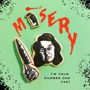 「ミザリー」をモチーフにしたアイシングクッキー。