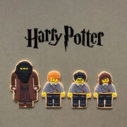 「ハリー・ポッター」シリーズをモチーフにしたアイシングクッキー。