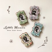 「ストーリー・オブ・マイライフ／わたしの若草物語」をモチーフにしたアイシングクッキー。