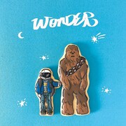 「ワンダー 君は太陽」をモチーフにしたアイシングクッキー。
