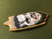 「シャイニング」をモチーフにしたアイシングクッキー。