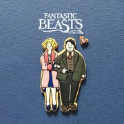 「ファンタスティック・ビーストと魔法使いの旅」をモチーフにしたアイシングクッキー。Youmi Chen（STUDIO NOX）によるイラストとのコラボレーション。