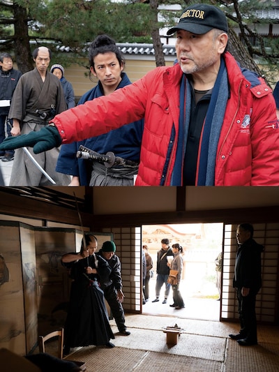 「燃えよ剣」メイキング写真