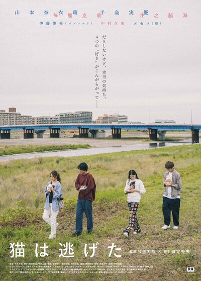 「猫は逃げた」ポスタービジュアル