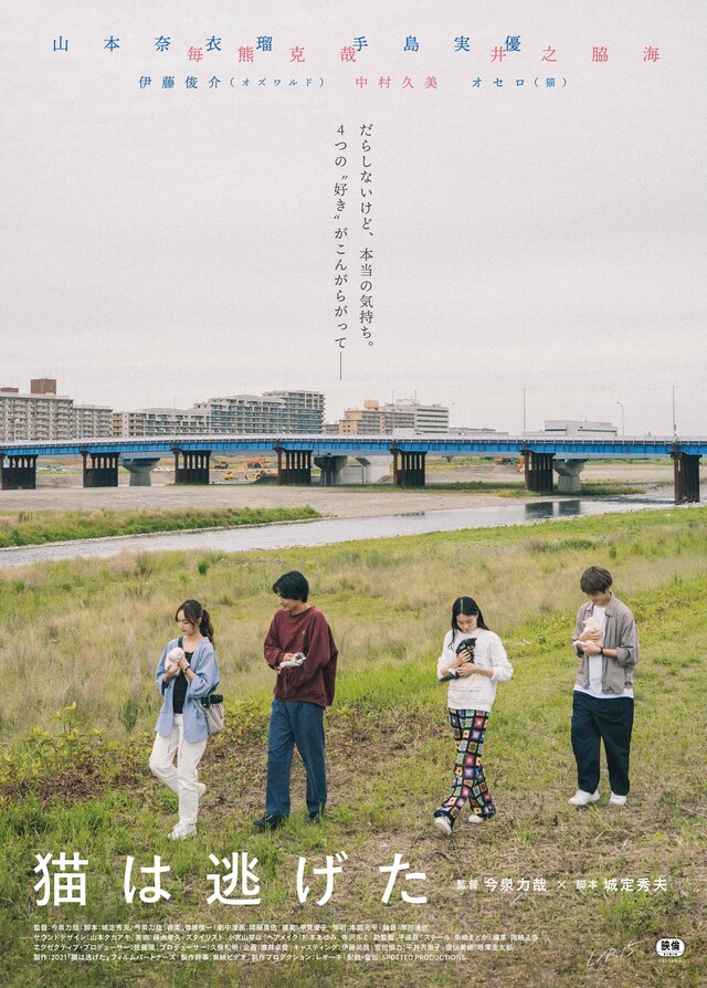 「猫は逃げた」ポスタービジュアル