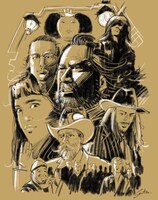 井上三太によるイラスト。