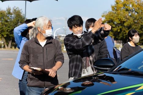 「僕と彼女とラリーと」オフショット