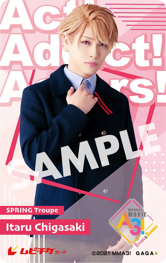 MANKAI MOVIE『A3!』～SPRING & SUMMER～」第1弾ムビチケカード