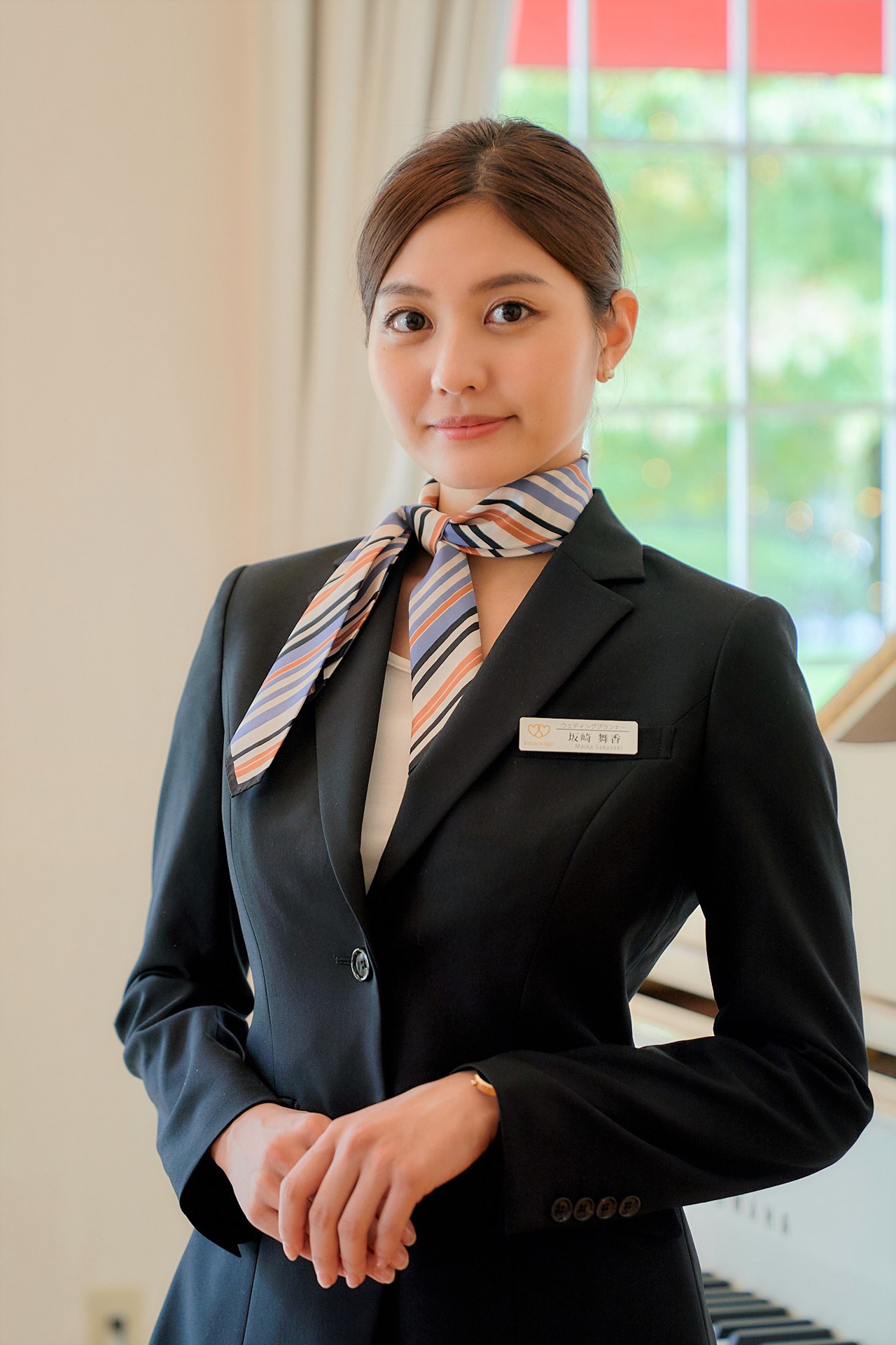 坂崎舞香役の林ゆめ。