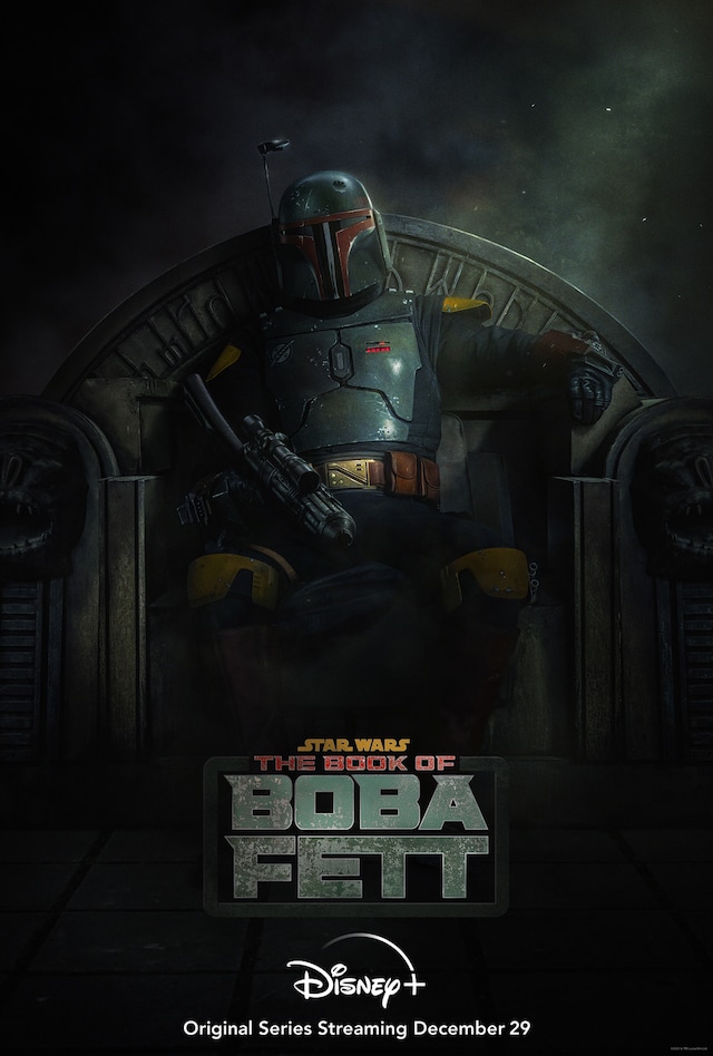 「ボバ・フェット／The Book of Boba Fett」US版ビジュアル
