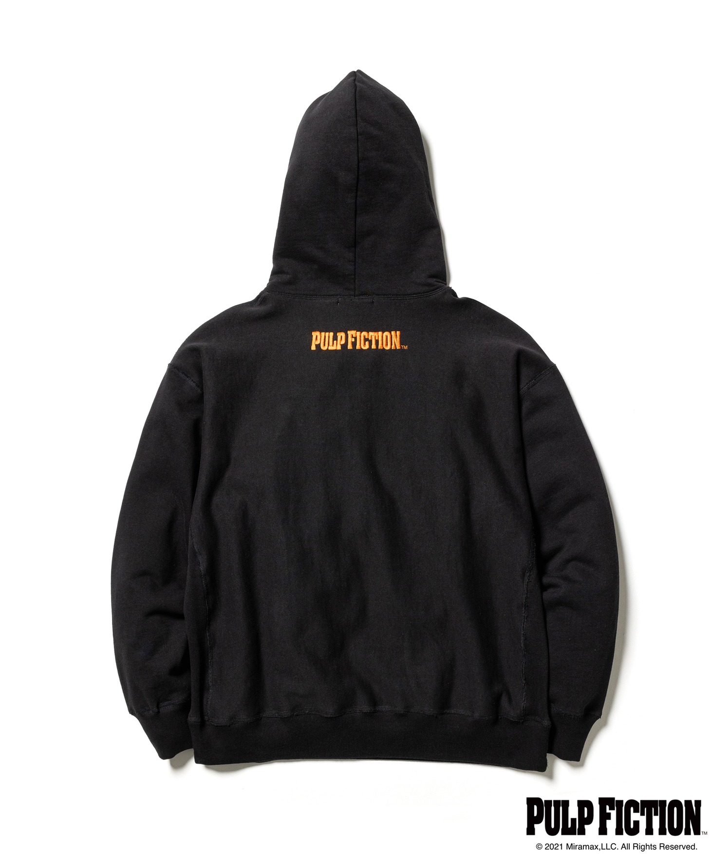 “BMF” HOODIE / BLACK 背面（税込3万800円）