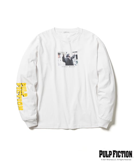 “MIA” L/S Tee / WHITE 前面（税込1万3200円）