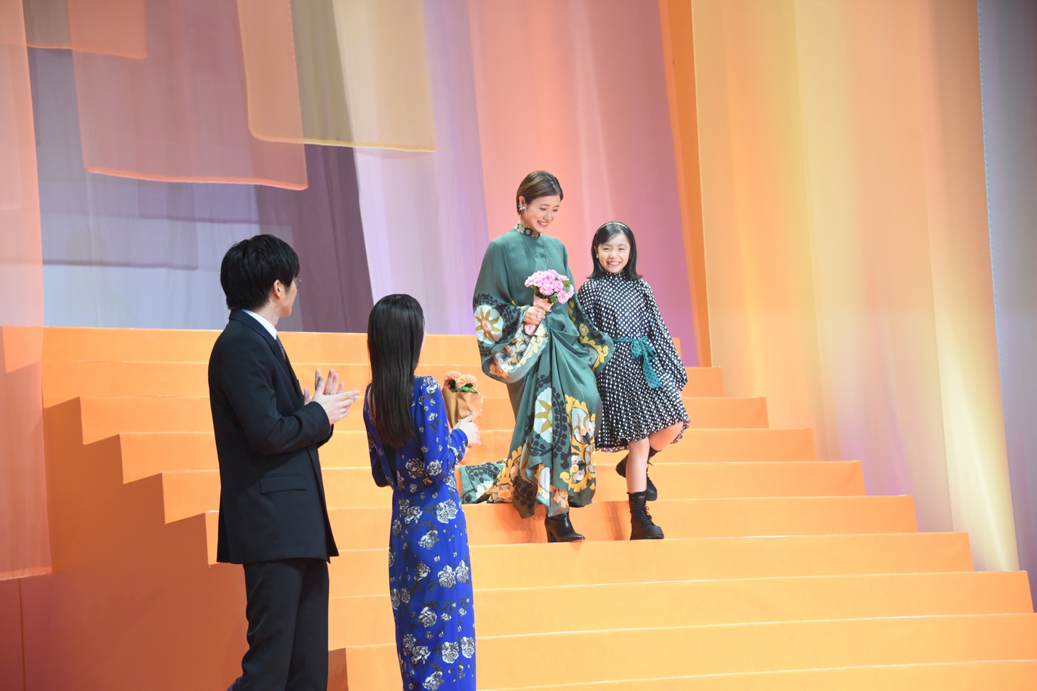 「そして、バトンは渡された」ジャパンプレミアの様子。