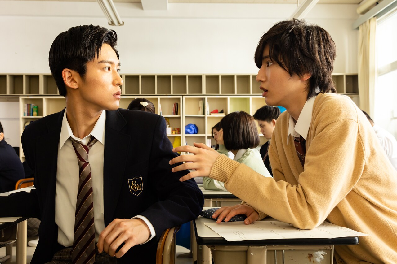 道枝駿佑が目黒蓮に「なぁなぁ！」、「消え恋」妄想シチュ動画はペアリング映像だった