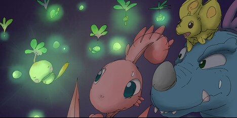 「さよなら、ティラノ」イメージボード