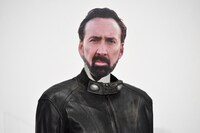 ニコラス・ケイジ風のマネキン。