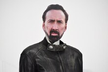 ニコラス・ケイジ風のマネキン。