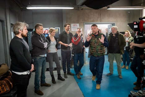 「キャッシュトラック」メイキング写真