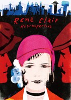 「ルネ・クレール レトロスペクティブ」木内達朗オリジナルイラストポスター