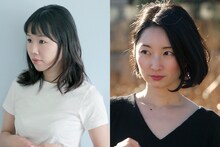 左から岨手由貴子、山内マリコ。