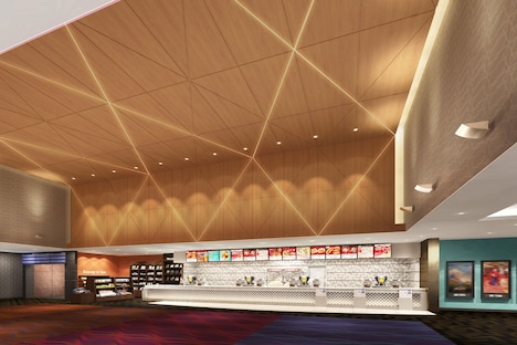 TOHOシネマズ セブンパーク天美ロビーのイメージ。