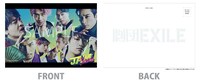 EXILE TRIBE STATION ONLINE STORE予約特典のポストカード。