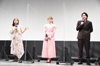 左から田中みな実、松村沙友理、稲葉友。