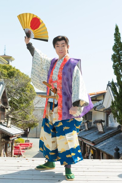 「カムカムエヴリバディ」より、桃山剣之介役の尾上菊之助。