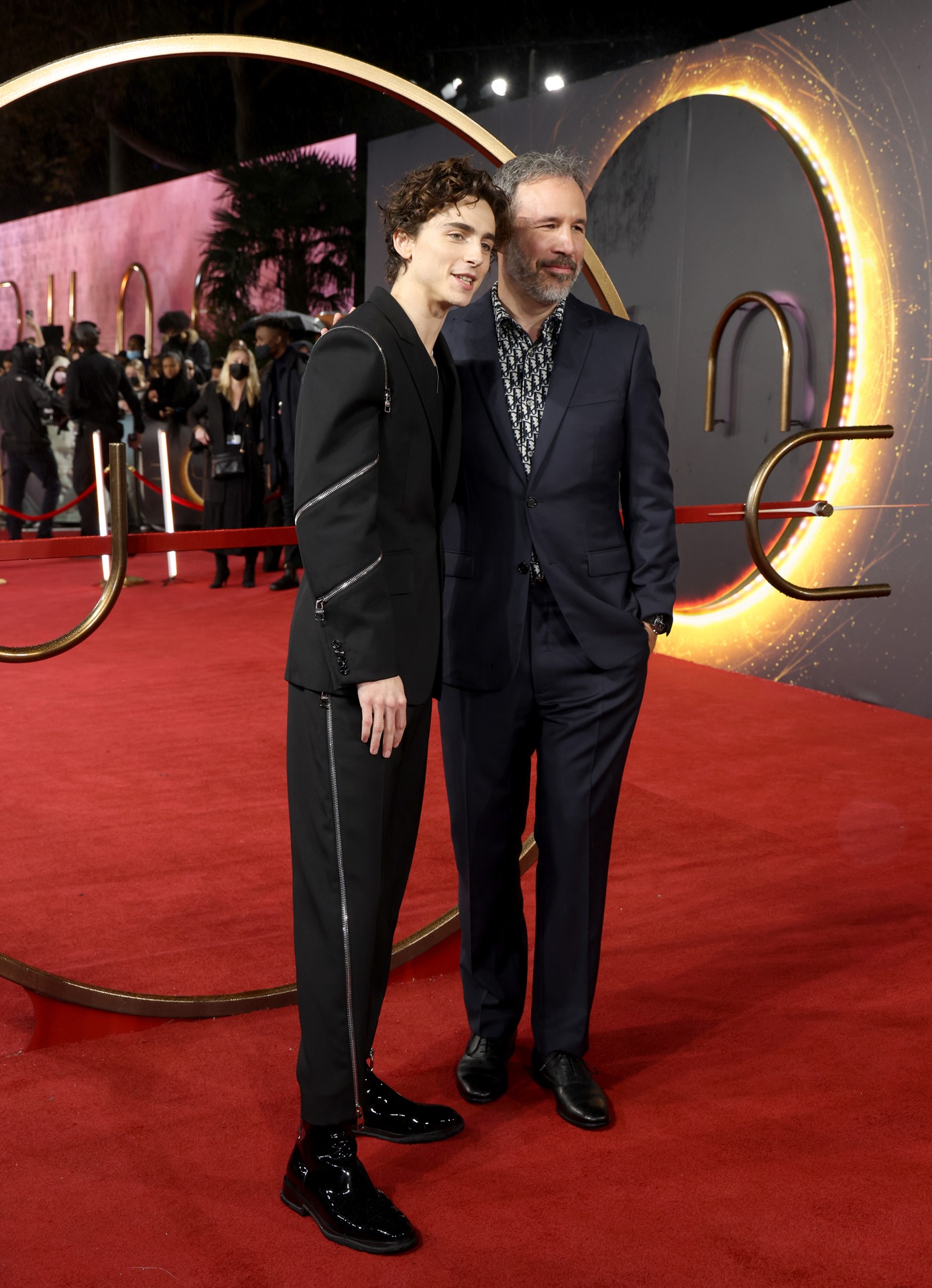 左からティモシー・シャラメ、ドゥニ・ヴィルヌーヴ。