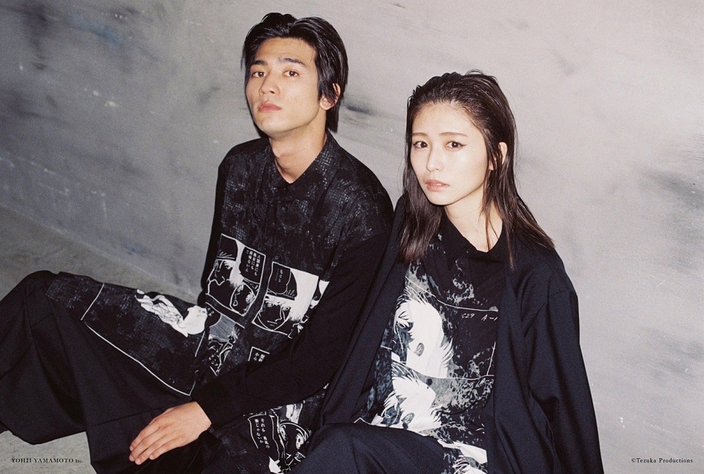 長濱ねる、板垣瑞生が「ブラック・ジャック」×Ground Yコラボアイテムのモデルに