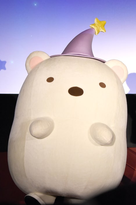 今日は風呂敷を忘れてしまったというしろくま。