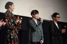 左から杏、田代輝、清水康彦。