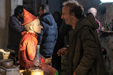 「ほんとうのピノッキオ」メイキング写真