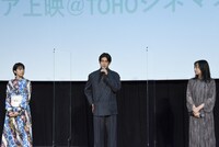 「ミュジコフィリア」舞台挨拶の様子。