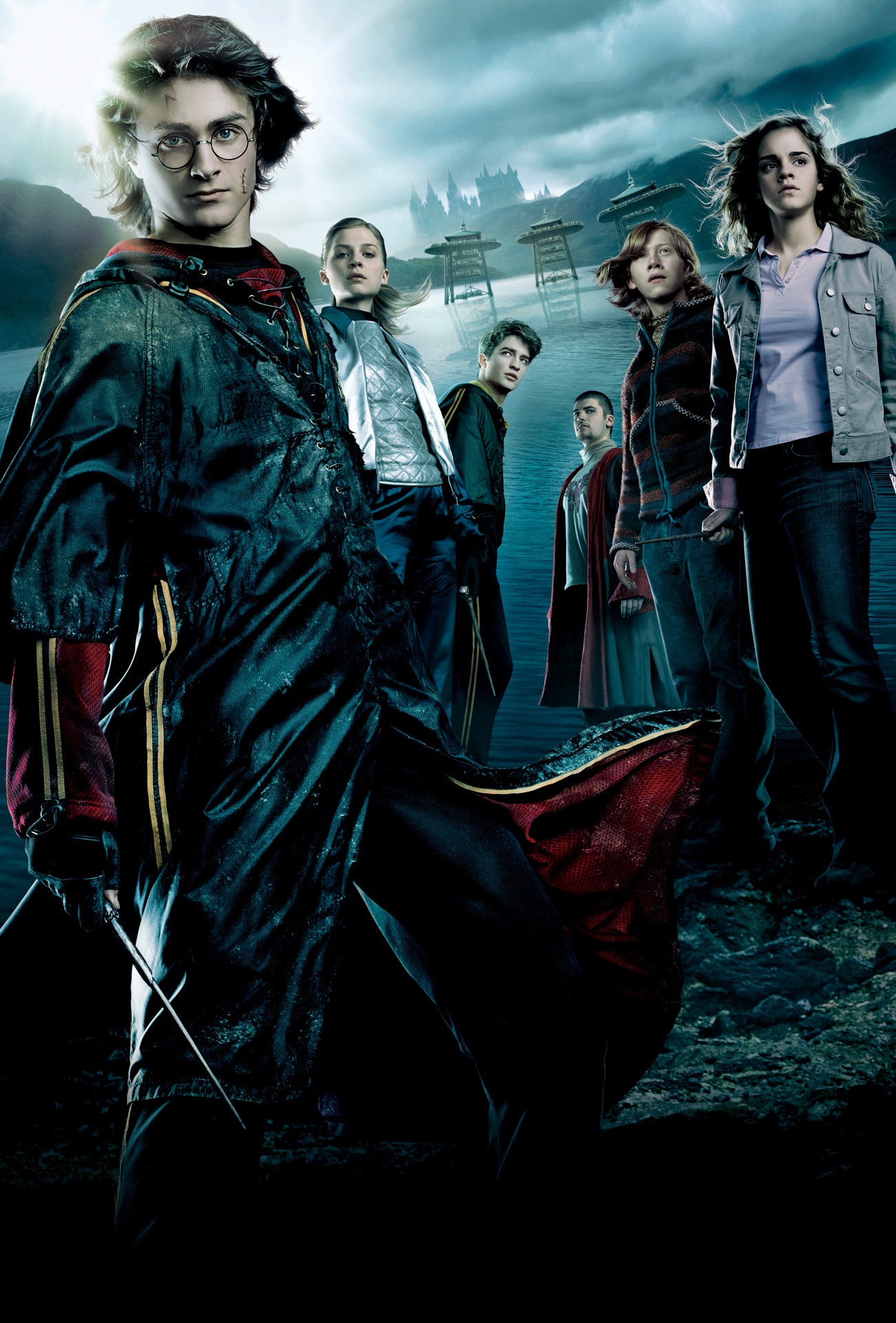 「ハリー・ポッターと炎のゴブレット」キーアート (c)TM & (c)2005 Warner Bros. Ent. , Harry Potter Publishing Rights (c)J.K.R.