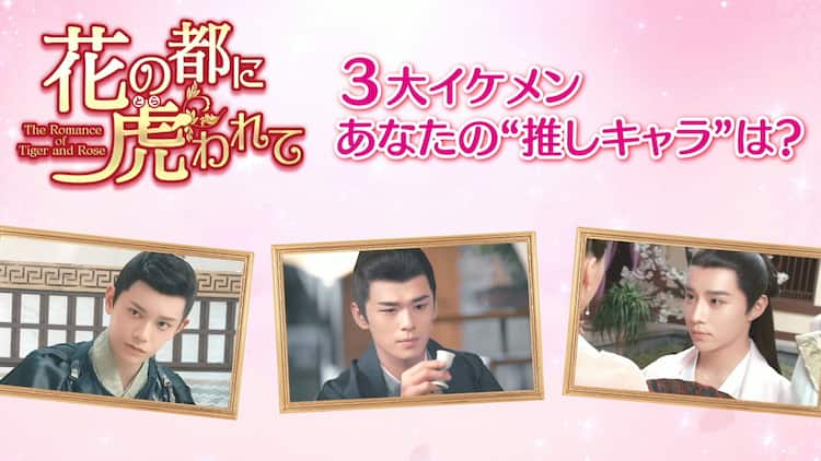 脇役悪女がヒロインに 中国ドラマ 花の都に虎われて 3大イケメン 紹介pv公開 映画ナタリー